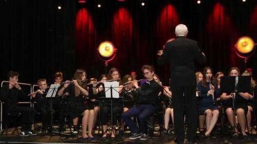 Międzyszkolna Orkiestra Dęta pod dyr. Adama Czyżowskiego