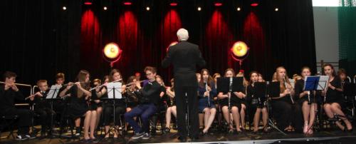 Międzyszkolna Orkiestra Dęta pod dyr. Adama Czyżowskiego
