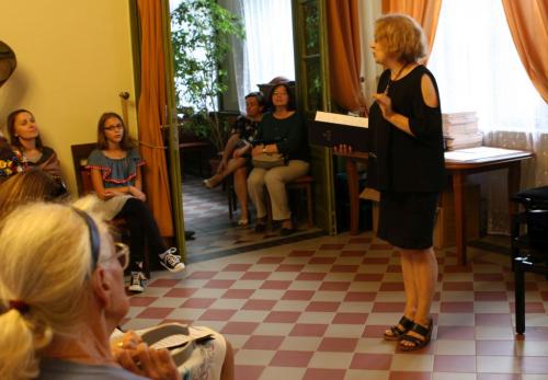 Dyr. Izabela Szota podsumowuje pracę w roku szkolnym 2017/2018
